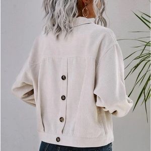 Corduroy Crop Jacket